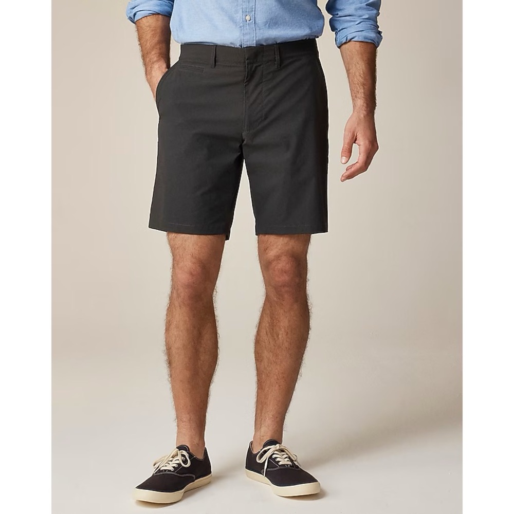 J. Crew 9" Tech Short Faded Black